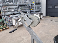 Grachtensloep met 8 pk 1 cilinder deutz diesel motor en trailer - afbeelding 41 van  66