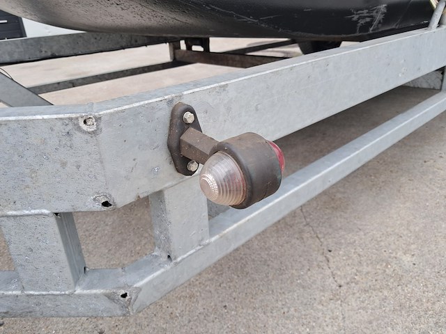 Grachtensloep met 8 pk 1 cilinder deutz diesel motor en trailer - afbeelding 49 van  66