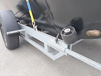 Grachtensloep met 8 pk 1 cilinder deutz diesel motor en trailer - afbeelding 53 van  66