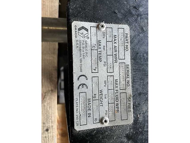 Graco - monark luchtaangedreven pomp - afbeelding 5 van  6