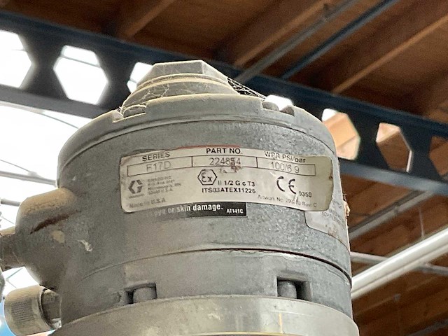 Graco f17d industriële roer-/menginstallatie - afbeelding 4 van  4