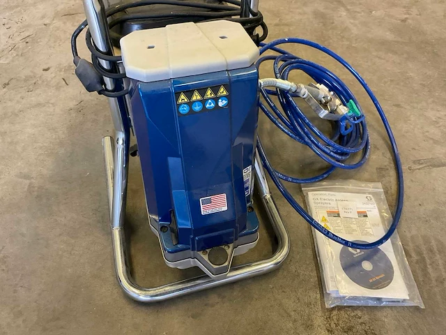Graco gx ff verfspuit - airless | prox zuigerpomp - afbeelding 4 van  6