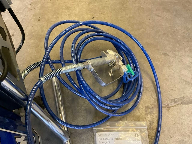 Graco gx ff verfspuit - airless | prox zuigerpomp - afbeelding 5 van  6