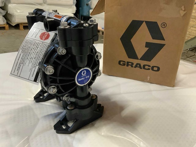 Graco husky - 515 luchtaangestuurde dubbele membraanpomp - ongebruikt - afbeelding 1 van  9