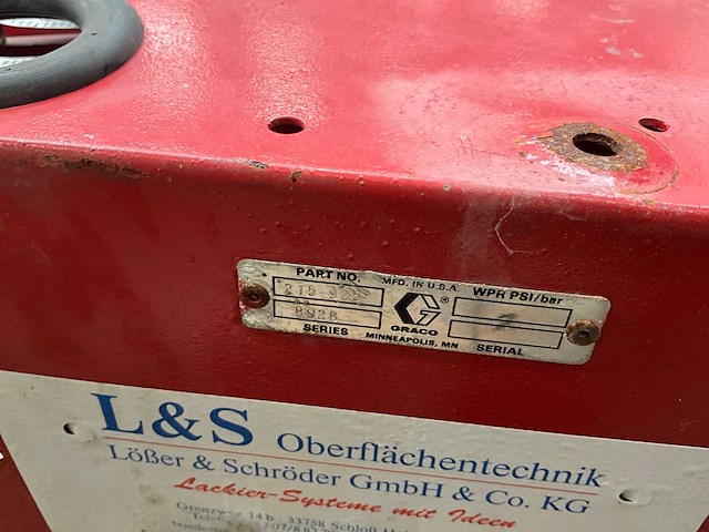 Graco hydra-spray airless verfspuitinstallatie - afbeelding 3 van  3