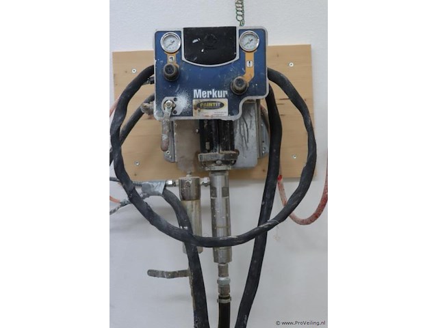 Graco merkur hoogwaardige, professionele serie spuitinstallatie - afbeelding 1 van  9