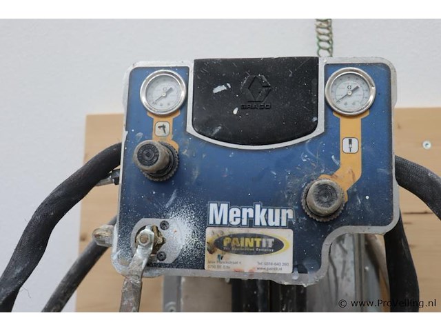 Graco merkur hoogwaardige, professionele serie spuitinstallatie - afbeelding 3 van  9