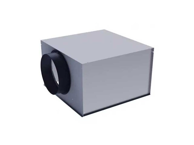 Grada - ongeïsoleerde plenum voor vierkante wervelroosters 394x394 mm (4x) - afbeelding 1 van  2