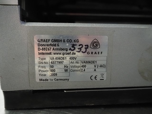 Graef gmbh & co. kg - afbeelding 4 van  14