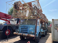 Gräf & stift l200 vrachtwagen met boorstatief "mobile drilling rig on truck"