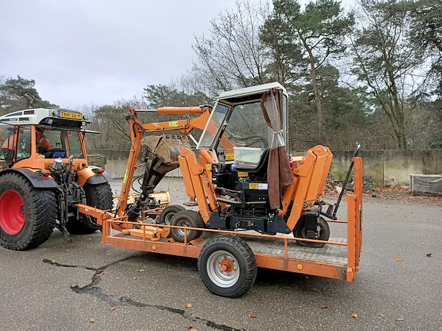 Grafdelver - graafmachine, boki, 2551 inclusief transport aanhanger, 2000 - afbeelding 21 van  30