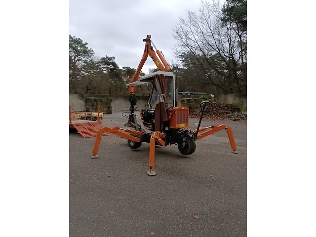 Grafdelver - graafmachine, boki, 2551 inclusief transport aanhanger, 2000 - afbeelding 25 van  30