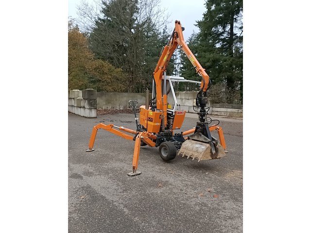 Grafdelver - graafmachine, boki, 2551 inclusief transport aanhanger, 2000 - afbeelding 29 van  30