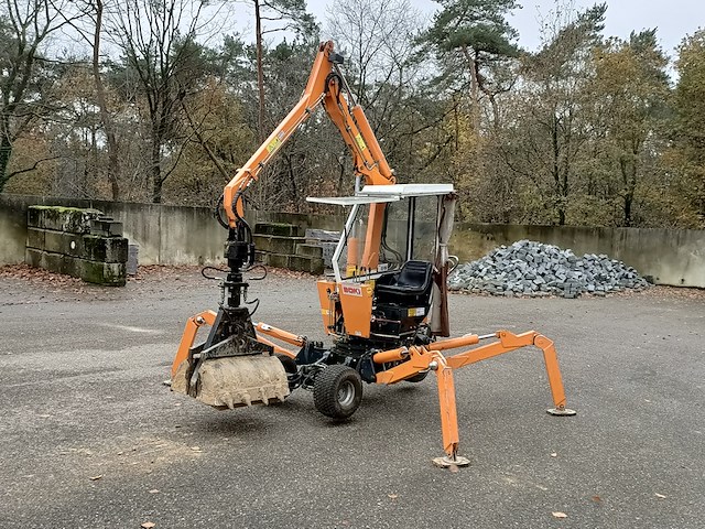 Grafdelver - graafmachine, boki, 2551 inclusief transport aanhanger, 2000 - afbeelding 1 van  32