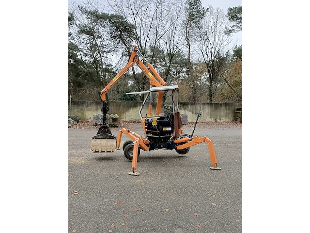 Grafdelver - graafmachine, boki, 2551 inclusief transport aanhanger, 2000 - afbeelding 12 van  32