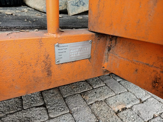Grafdelver - graafmachine, boki, 2551 inclusief transport aanhanger, 2000 - afbeelding 25 van  32
