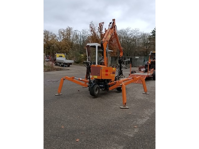 Grafdelver - graafmachine, boki, 2551 inclusief transport aanhanger, 2000 - afbeelding 30 van  32