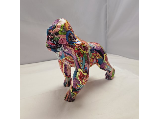 Graffiti gorilla sculptuur - afbeelding 1 van  8