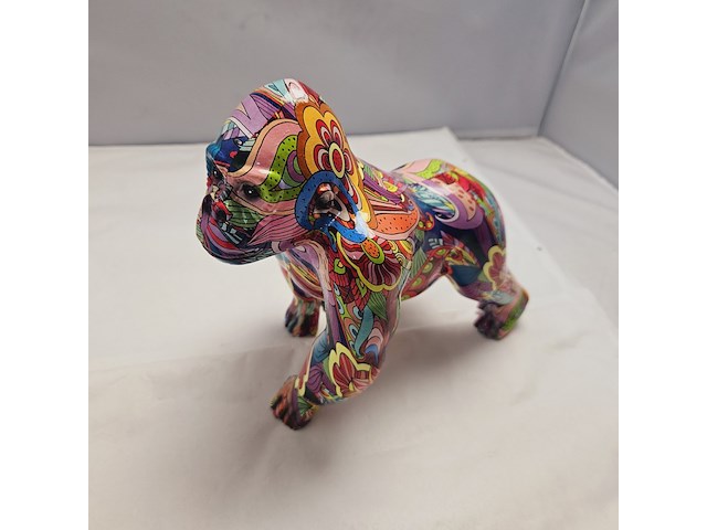 Graffiti gorilla sculptuur - afbeelding 2 van  8