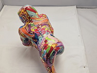Graffiti gorilla sculptuur - afbeelding 4 van  8
