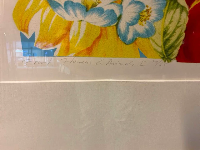 Grafiek “a van arendonk- fruit,flowers & animals” - afbeelding 5 van  8