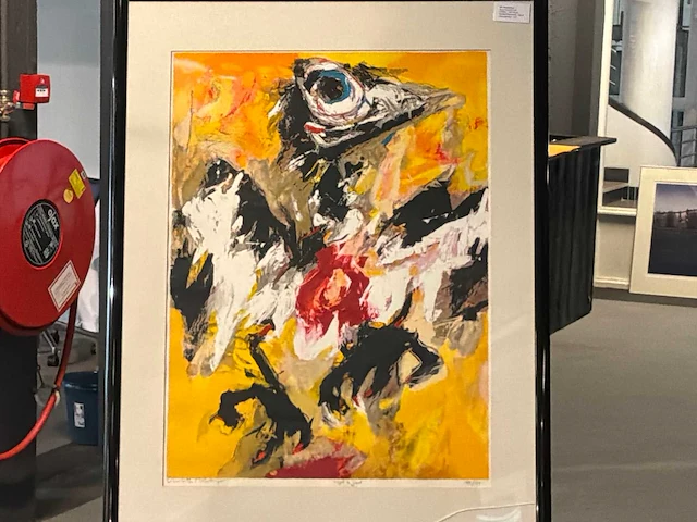 Grafiek “ch molenaar- vogel in geel” - afbeelding 2 van  8