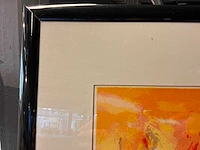 Grafiek “ch molenaar- vogel in geel” - afbeelding 3 van  8
