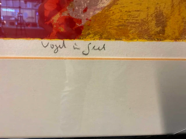 Grafiek “ch molenaar- vogel in geel” - afbeelding 5 van  8