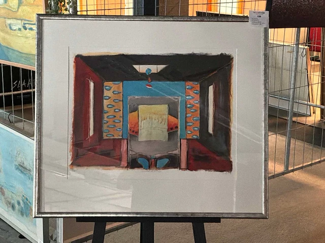 Grafiek “cor de jong- contemplation” - afbeelding 1 van  7