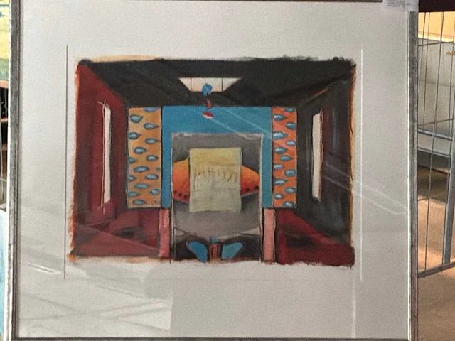 Grafiek “cor de jong- contemplation” - afbeelding 2 van  7