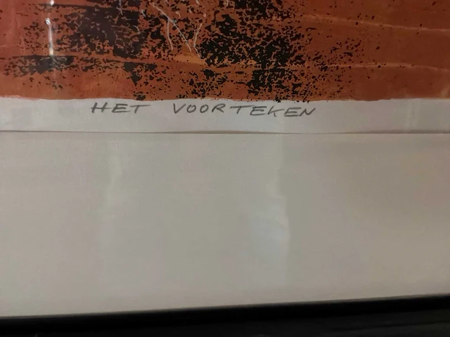 Grafiek “cor de jong- het voorteken” - afbeelding 5 van  7