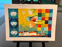 Grafiek “fenneke van der elst- view of delft ii”