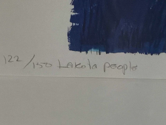 Grafiek “frank le jeune - lakota people” - afbeelding 4 van  6
