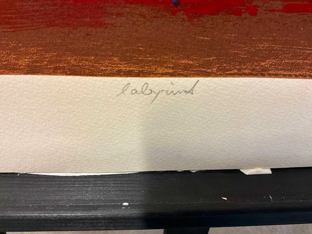 Grafiek “hans van horck - labyrint i” - afbeelding 7 van  9