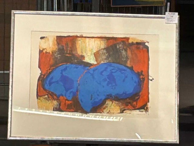Grafiek “hans van horck- blue flow” - afbeelding 2 van  5