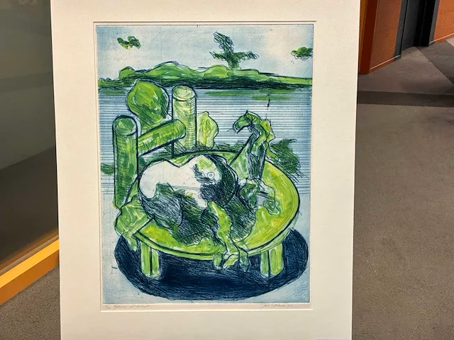 Grafiek “jan sierhuis- het is groen…….” - afbeelding 2 van  6