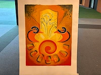Grafiek “jan van delft- lelie” - afbeelding 2 van  6