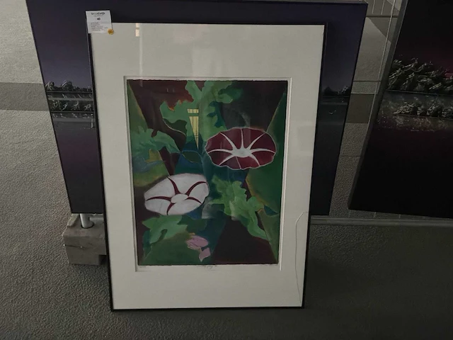 Grafiek “ jan van delft- morning glory ii” - afbeelding 1 van  8