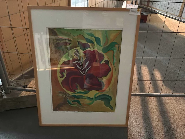 Grafiek “jan van delft- morning glory ii” - afbeelding 1 van  6
