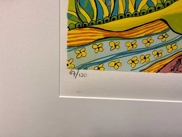 Grafiek “patty harpenau - koe op stapel i” - afbeelding 4 van  6