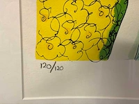 Grafiek “patty harpenau- koe in landschap “ - afbeelding 4 van  7