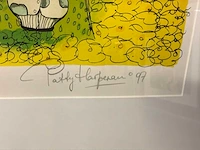 Grafiek “patty harpenau- koe in landschap “ - afbeelding 5 van  7