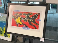 Grafiek “peter diem- flying cows (red)” - afbeelding 2 van  7