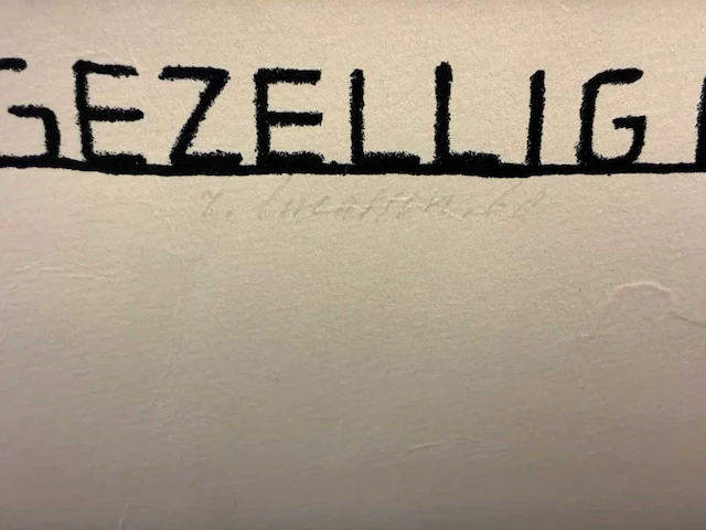 Grafiek” reinier lucassen- een gezellig hoekje” - afbeelding 6 van  7
