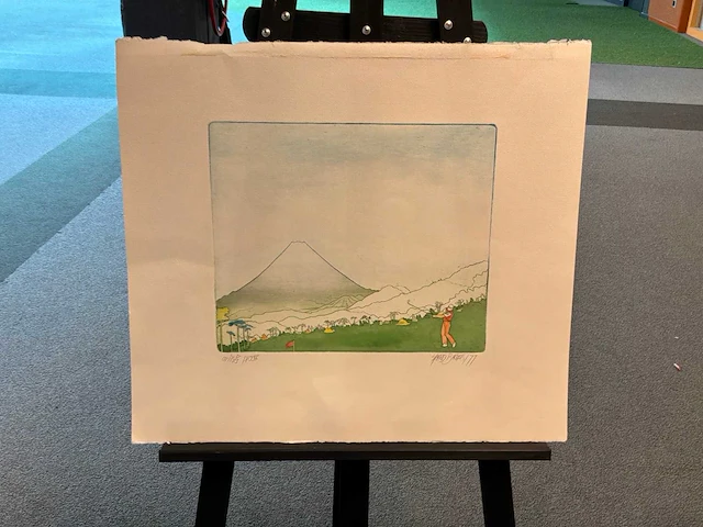 Grafiek “sjoerd bakker- golfer” - afbeelding 1 van  6