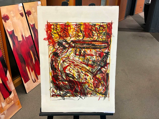 Grafiek “wim izaks” - afbeelding 1 van  4
