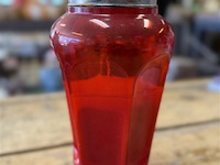 Grafkaarsen, rood, 85 branduren, 20 stuks - afbeelding 2 van  2