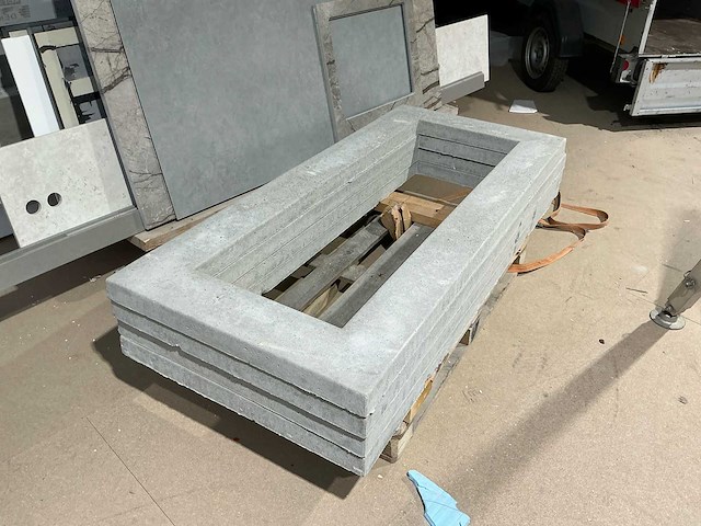 Grafomranding beton 1800x800mm - afbeelding 1 van  6