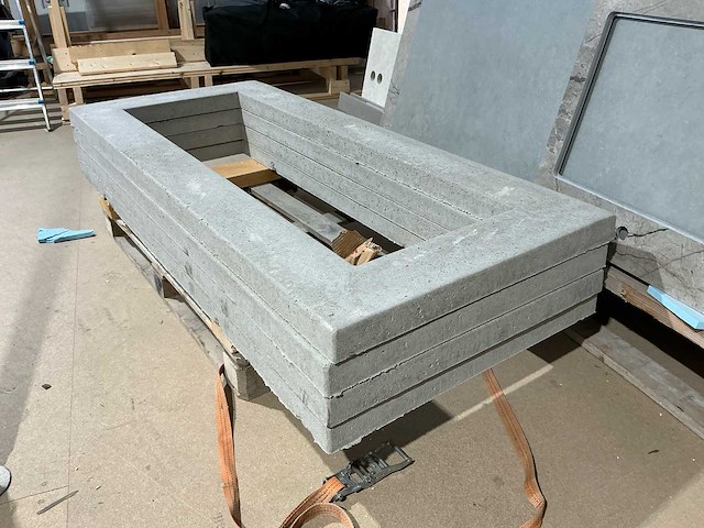 Grafomranding beton 1800x800mm - afbeelding 2 van  6