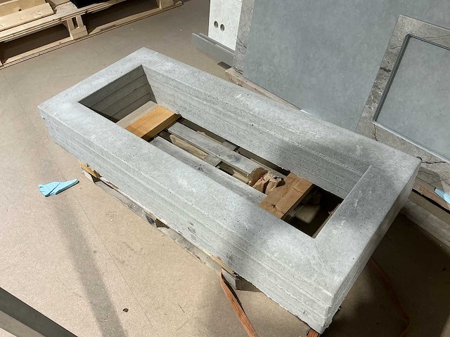 Grafomranding beton 1800x800mm - afbeelding 4 van  6